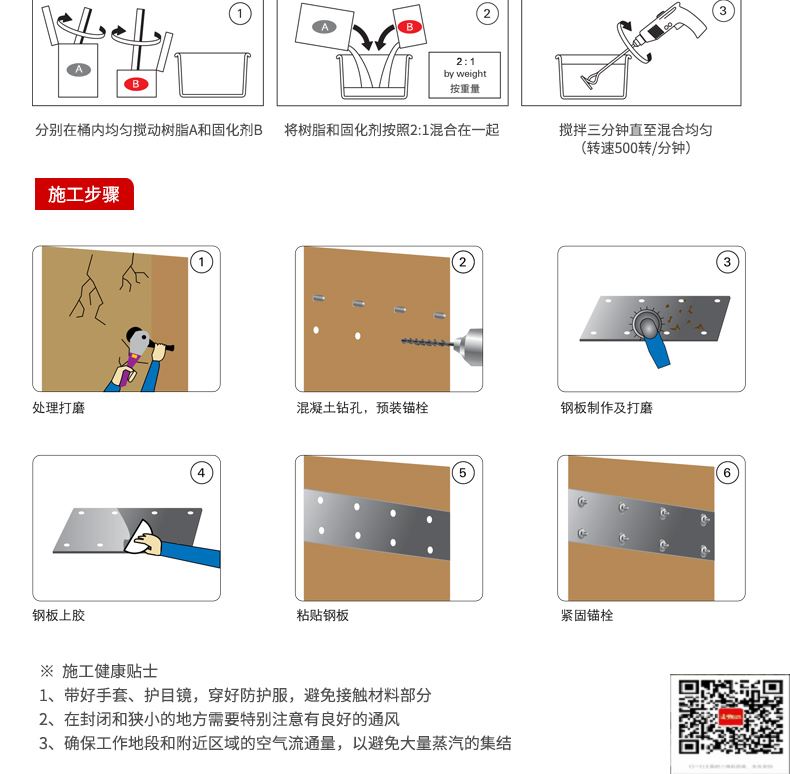 包钢福建粘钢加固施工过程